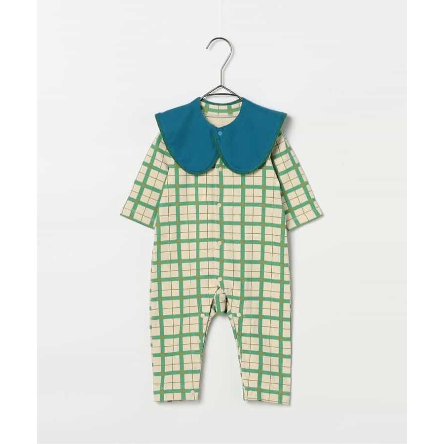 総柄ストレッチカバーオール＆スタイセット リンク　p.premier P132016 |  | 01