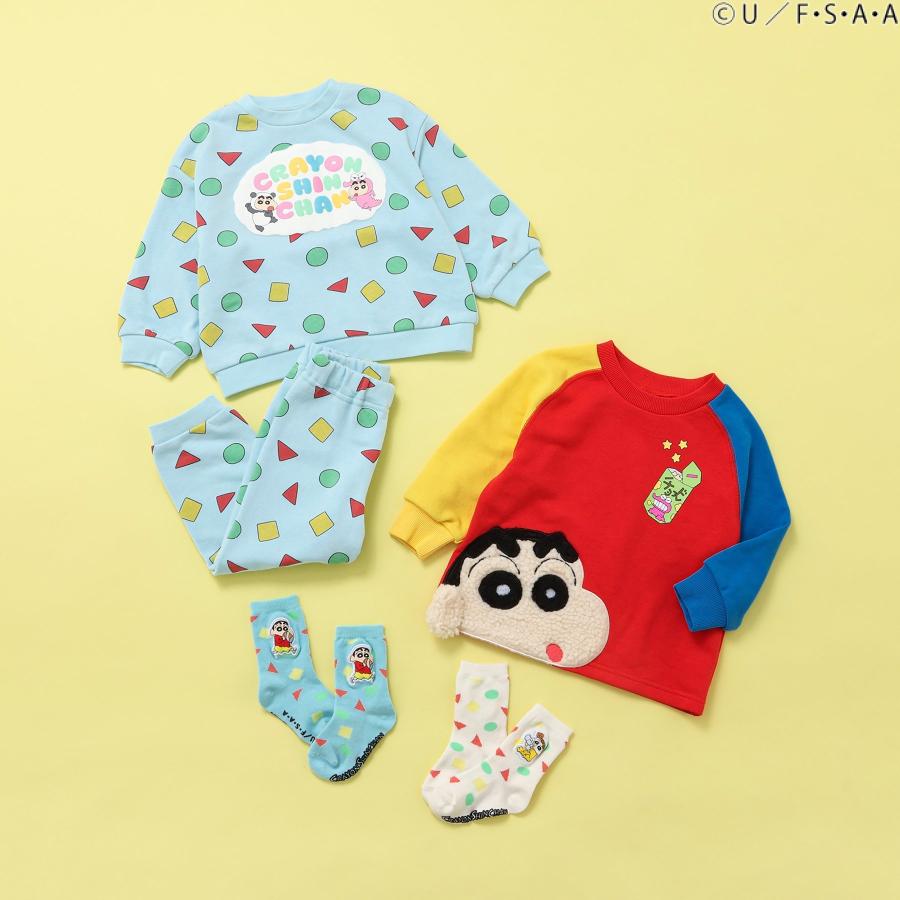 クレヨンしんちゃんパジャマ apres les cours V558925 サックス