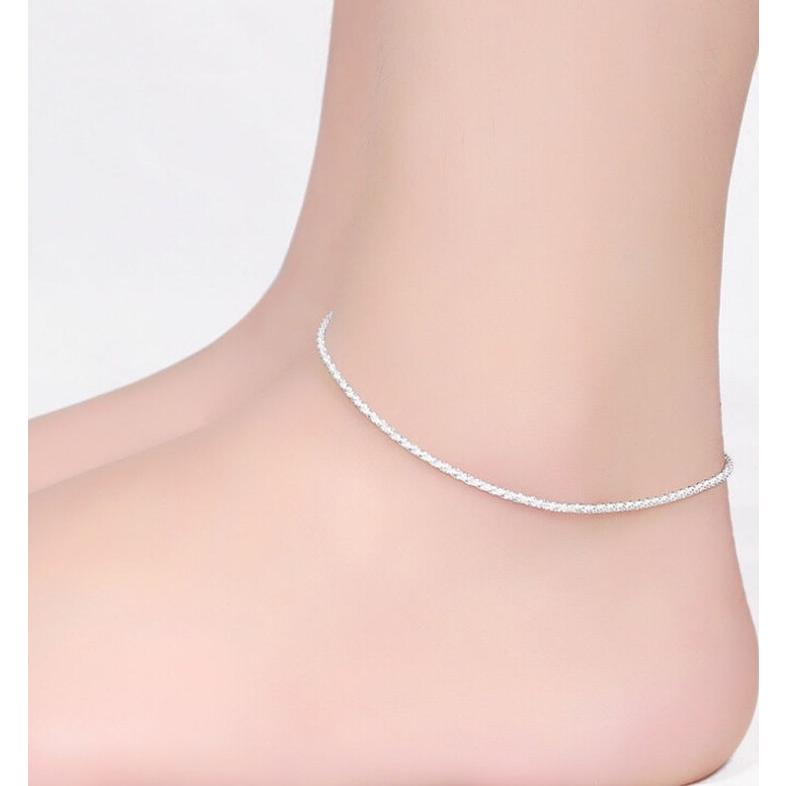 アンクレット レディース メンズ シルバー ギフト プレゼント 夏 海 人気 つけっぱなし ペア お揃い カップル シンプル|monacofashion|03