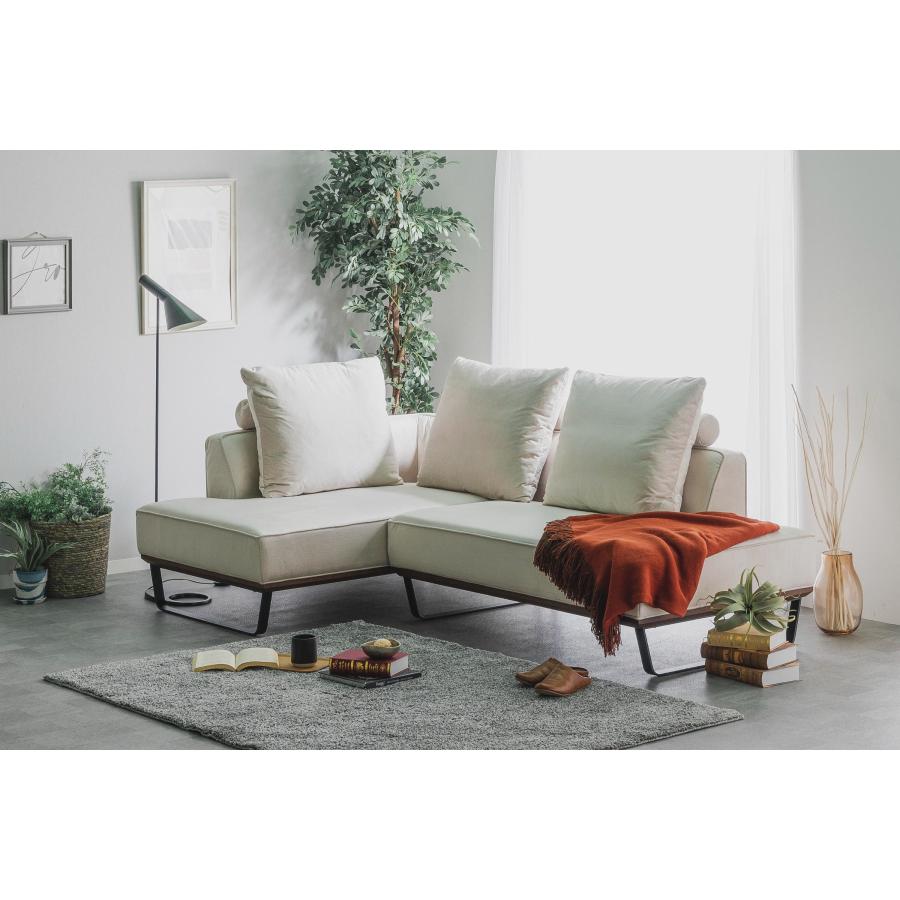 カウチソファ 3人掛けソファ ソファー L字 コーナー おしゃれ 高級