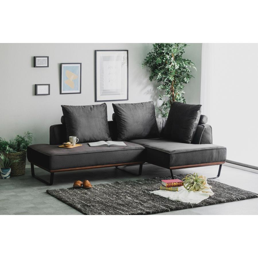 カウチソファ 3人掛けソファ ソファー L字 コーナー おしゃれ 高級