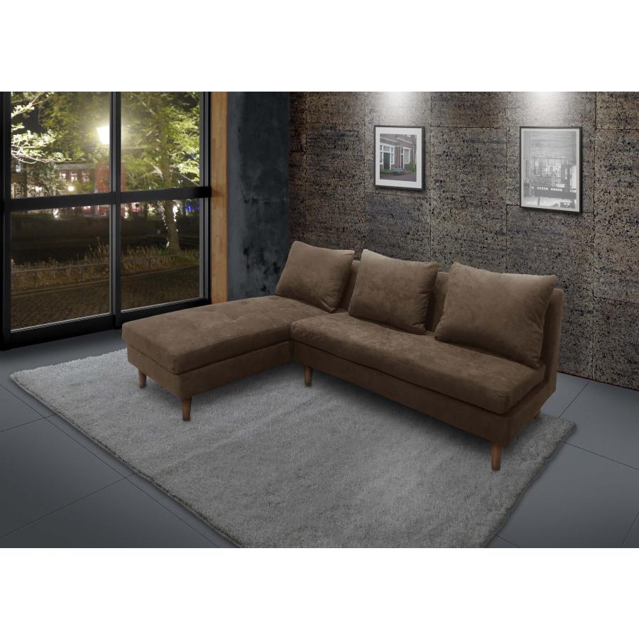 タマリビング　ブラウン L字型ソファ タマリビング ブラウン L字型ソファ タマリビング ブラウン L字型