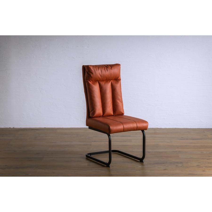 2脚セット ダイニングチェア 椅子 おしゃれ レザーファブリック