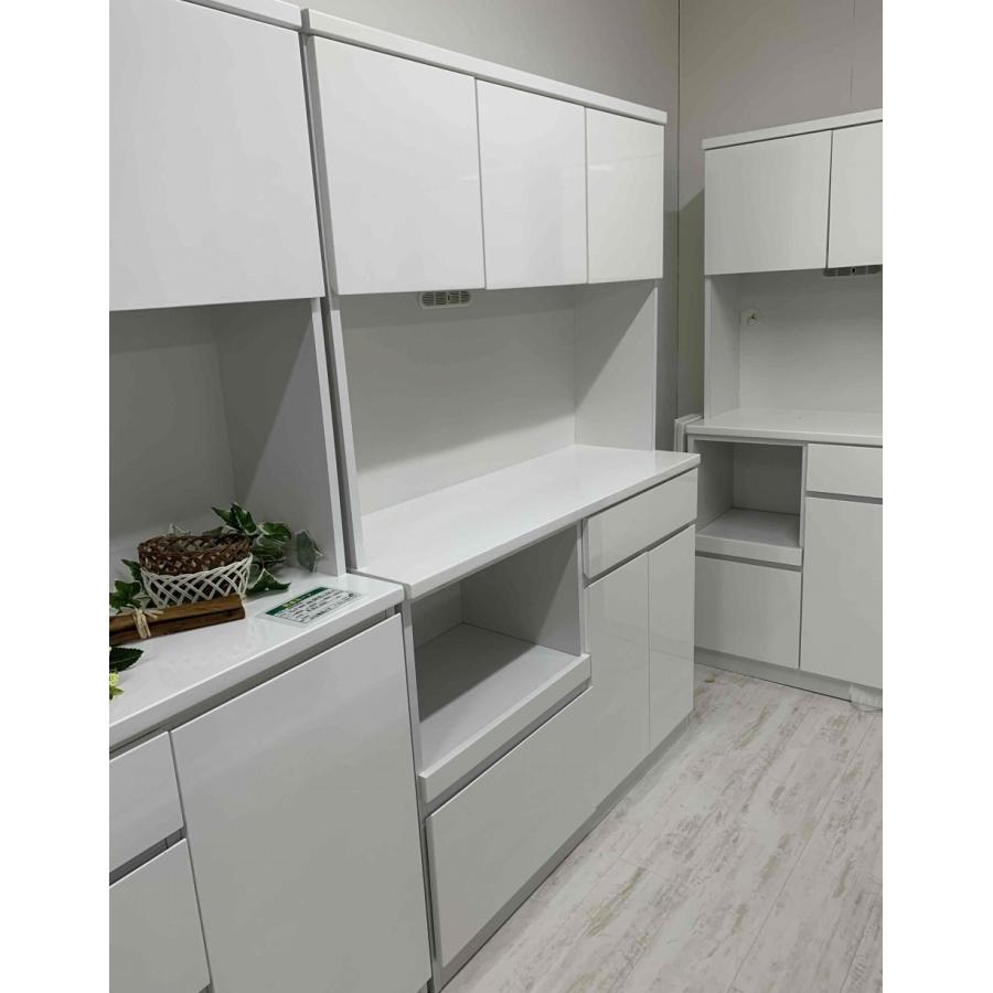 食器棚 大川家具 レンジ台 コンセント付 キッチンボード キッチン 