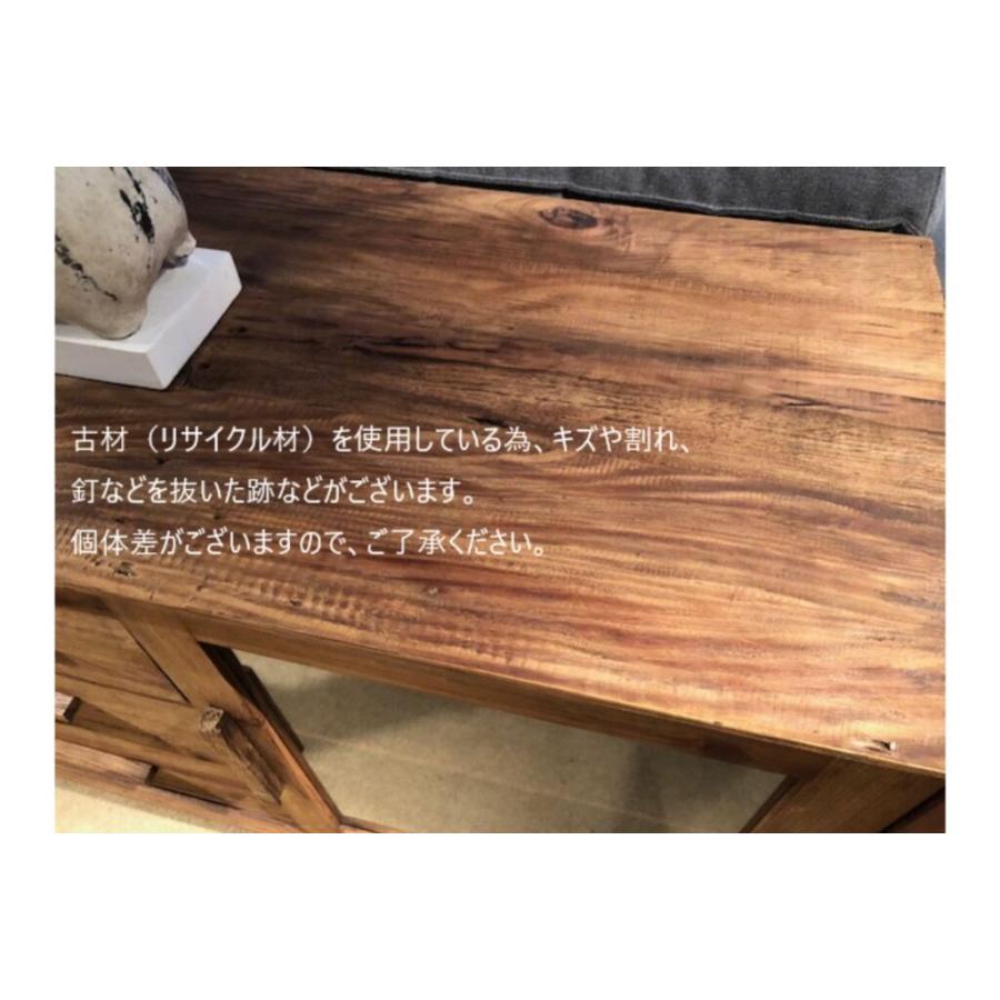 オープンシェルフ 118 古木 古材 無垢材 アンティーク調 おしゃれ 木製