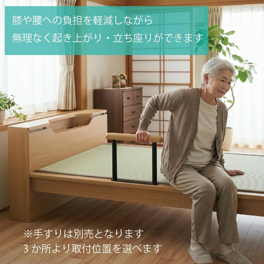 Granz（グランツ） 畳ベッド シングルサイズ シングルベッド Sベッド
