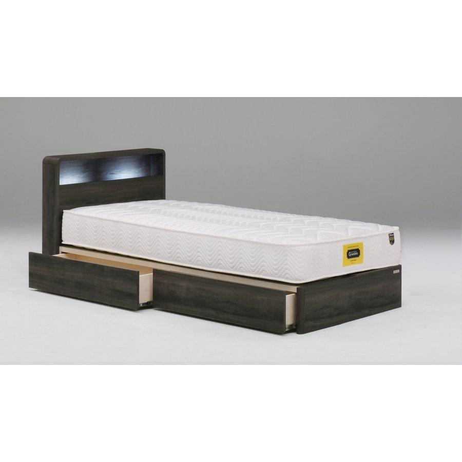 Granz セミダブルベッド Granz(グランツ) フッチ ベッドフレーム