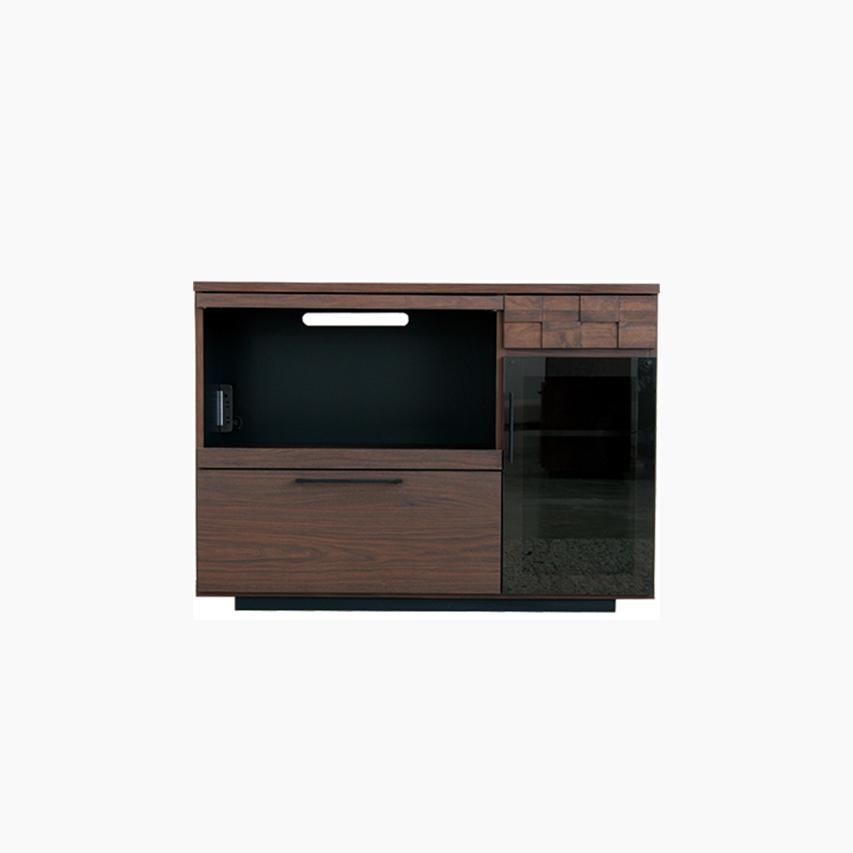 GART（ガルト） キッチンカウンター 120 収納 完成品 食器棚 コルク120