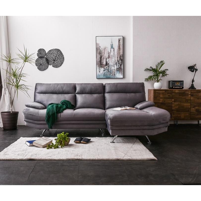 ヌーボ カウチソファー ファブリックソファー シェーズソファー L型