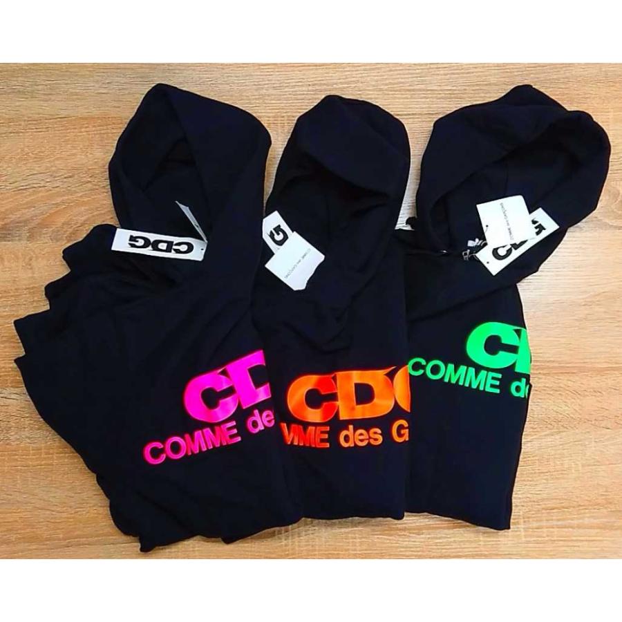 CDG コムデギャルソン COMME des GARCONS コムデギャルソン フーディ パーカー メンズ オレンジ グリーン