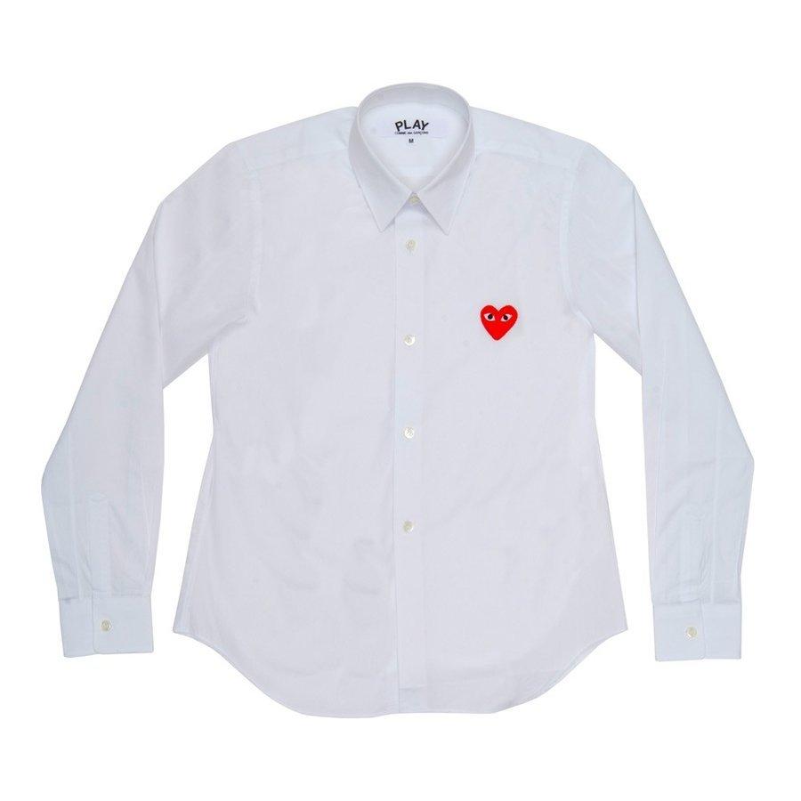 COMME des GARCONS コムデギャルソン プレイ PLAY 長袖カッター COMME des GARCONS コムデギャルソン プレイ PLAY 長袖カッター