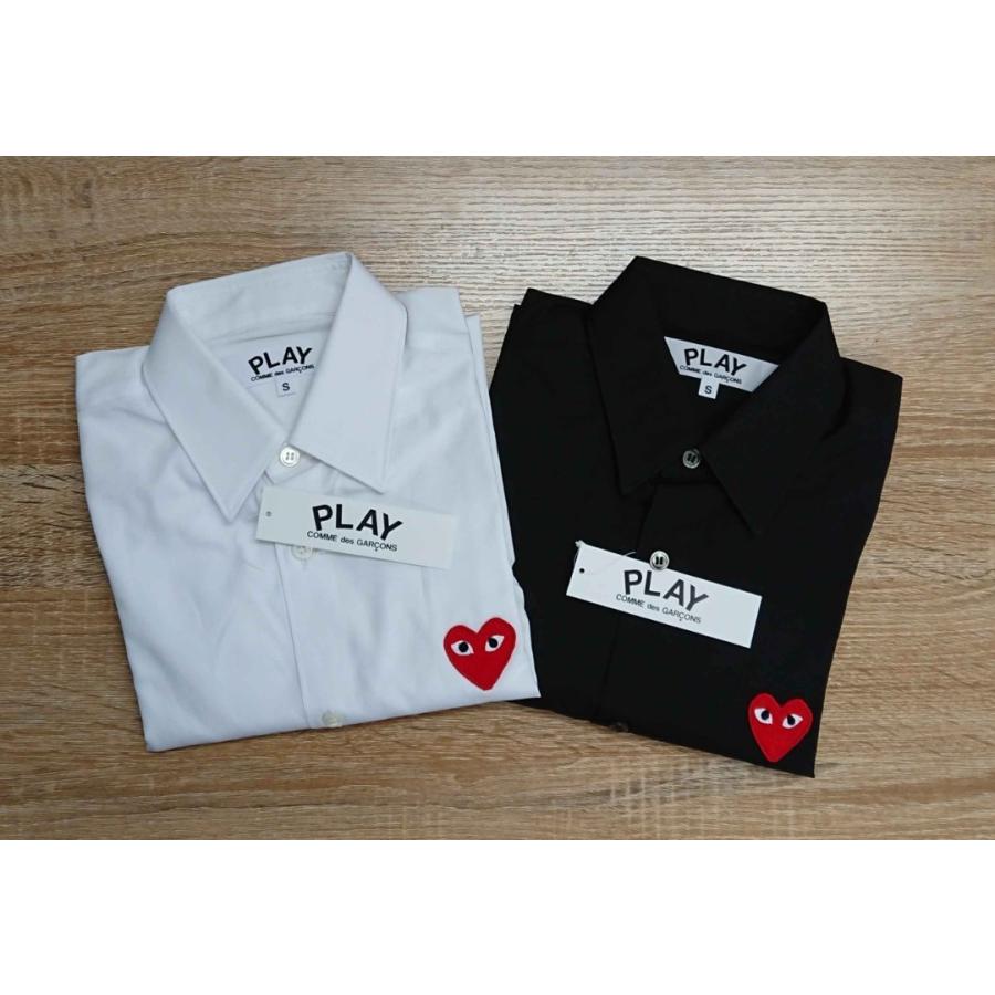 COMME des GARCONS コムデギャルソン プレイ PLAY 長袖カッター COMME des GARCONS コムデギャルソン プレイ PLAY 長袖カッター