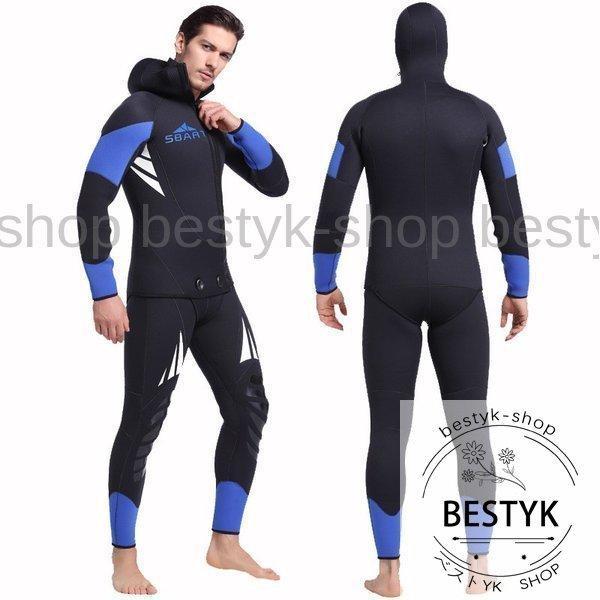 ウェットスーツ ィッシング ダイビング ウエットスーツ 5mm 2ピース ウェットスーツ メンズ 大人用 男性用 スキンダイビング ウェットスーツ ダイビング