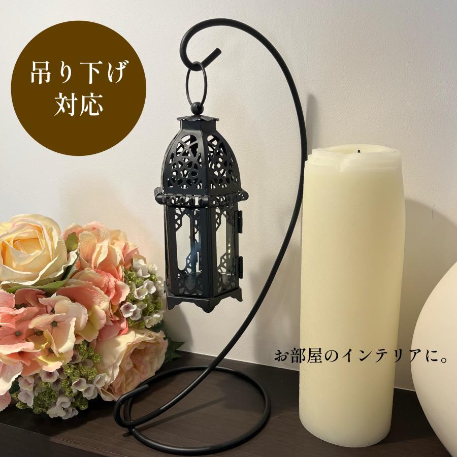キャンドルホルダー ランタン アンティーク レトロ ティーライト オシャレ照明 アイアン インテリア アロマ | ブランド登録なし | 16