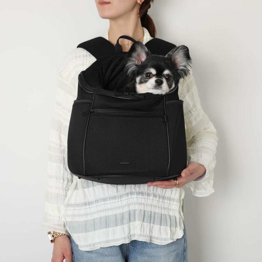 moncheri メッシュキャリーバッグ リュック 小型犬用　Sサイズ moncheri（モンシェリ） ペットキャリー 犬 リュック ペットリュック