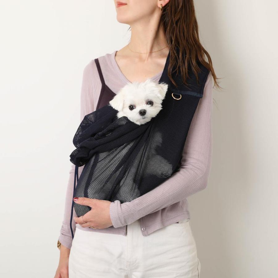 moncheri（モンシェリ） 犬 ペット キャリーバッグ スリング メッシュ