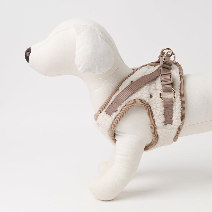 新品/ モンシェリ　moncheri 小型犬用 ネイビー チェック柄 ハーネス 新品/ モンシェリ moncheri 小型犬用 ネイビー チェック柄