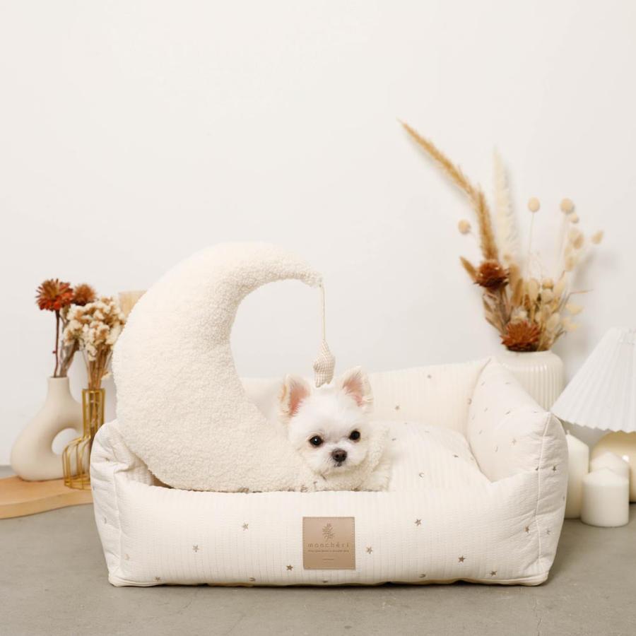 犬 クッション ペットベッド ソファ クッションベッド かわいい おしゃれ 小型犬 中型犬 洗濯可能 洗える 撥水 moncheri モンシェリの画像