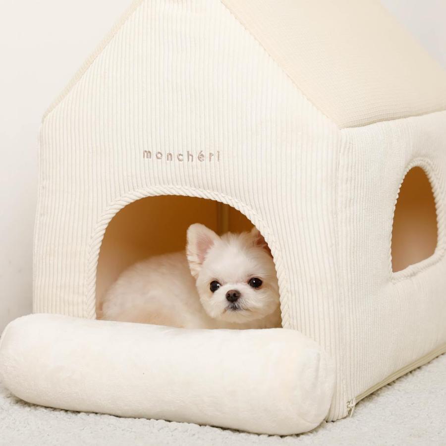 monchéri モンシェリ ハウス　家　犬 ベッド　クッション　洗濯可　可愛い moncheri（モンシェリ） 犬 ペットハウス ハウス かわいい おしゃれ