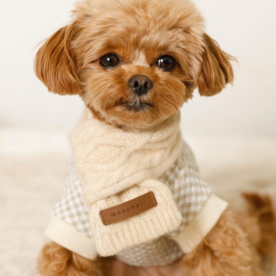 moncheri（モンシェリ） 犬 マフラー カシミヤ かわいい おしゃれ 小型