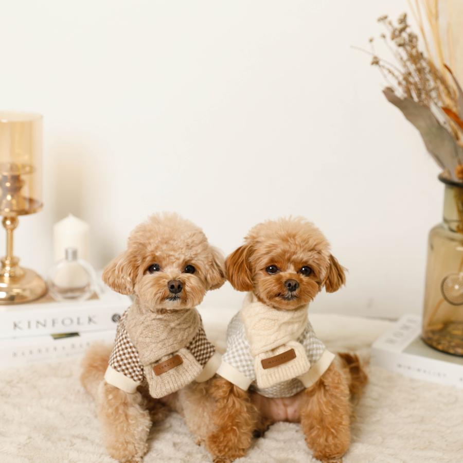 moncheri（モンシェリ） 犬 マフラー カシミヤ かわいい おしゃれ 小型