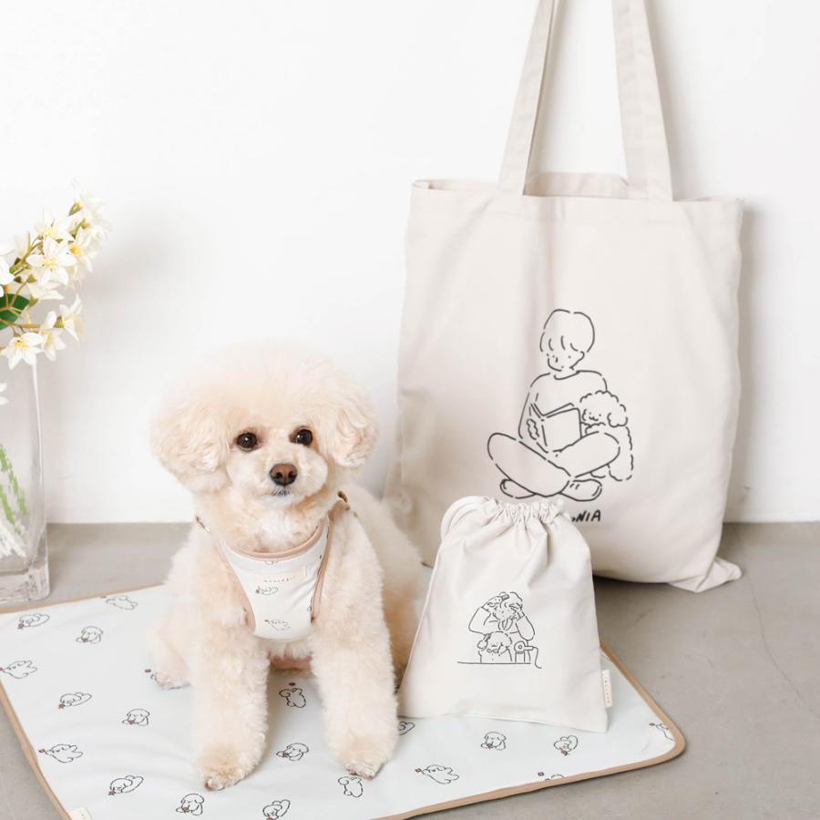 moncheri（モンシェリ） 犬 巾着 ポーチ マナーポーチ トイレポーチ