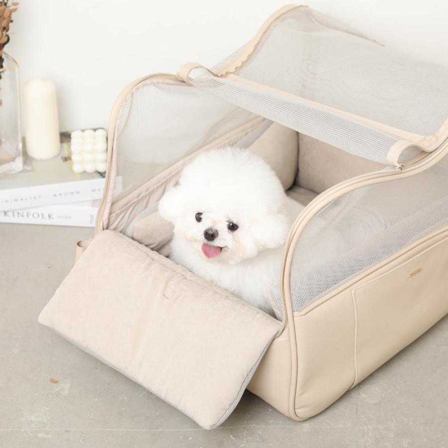 モンシェリ moncheriドライブベッド 車 キャリー ペット 犬 2頭多頭 moncheri（モンシェリ） 犬 ドライブベッド カーシート ドライブ