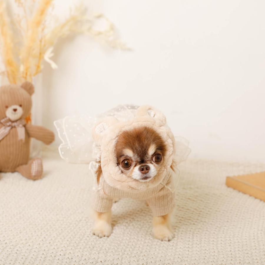 moncheri（モンシェリ） 犬 アクセサリー ヘアバンド スヌード