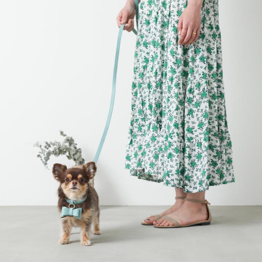 犬 リード かわいい おしゃれ 小型犬 中型犬 犬 長い 子犬 飛び出し防止 散歩 moncheri モンシェリの画像