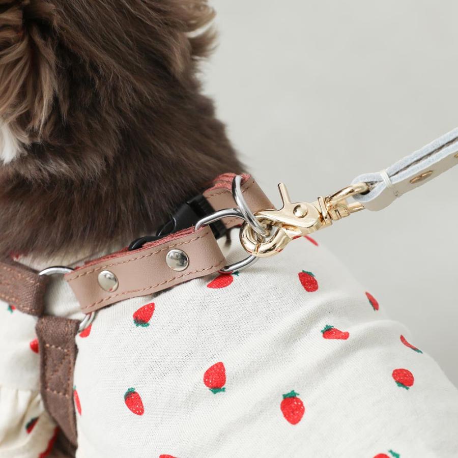 moncheri 犬 ハーネス リード かわいい おしゃれ 小型犬 中型犬 抜け