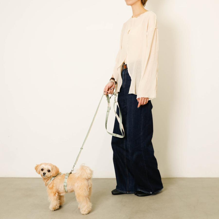 moncheri（モンシェリ） 犬 リード 肩掛け ショルダー たすき掛け 2way
