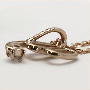 【在庫のみ】K18ゴールド天然ダイヤモンドイニシャルネックレス |  | 04