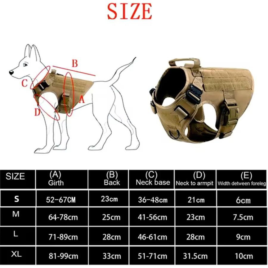 犬用 ミリタリーベスト ハーネス : ベルト専門店MONCREST - 通販
