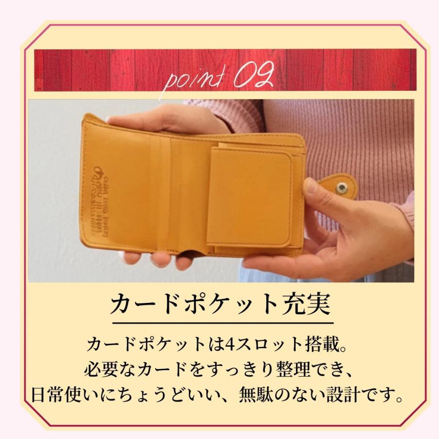 爆買WEEK応援セール】財布 二つ折り 本革 バッカス革 姫路レザー CBF