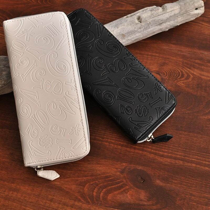 フランク三浦 長財布 風水 開運祈願 金運 奇跡 ラウンドファスナー メンズ レディース 白 エンボス Fms 03 ベルト専門店moncrest 通販 Yahoo ショッピング