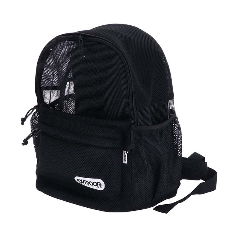 OUTDOOR PRODUCTS】 アウトドアフルメッシリュック ブラック バッグ