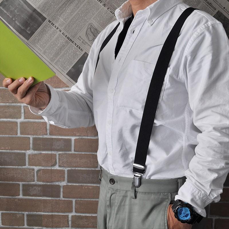 サスペンダー メンズ レディース コーデ 30mm M 無地6色 R42 1m ベルト専門店moncrest 通販 Yahoo ショッピング