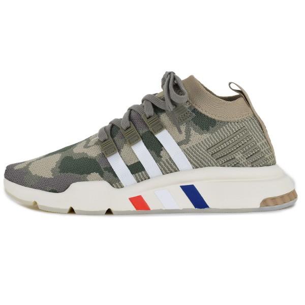 ADIDAS アディダス 【EQT SUPPORT MID ADV】ストレッチメッシュ　スニーカー/Beige Camo/ B37513  TRACE KHAKI MEN｜mondorobe｜02