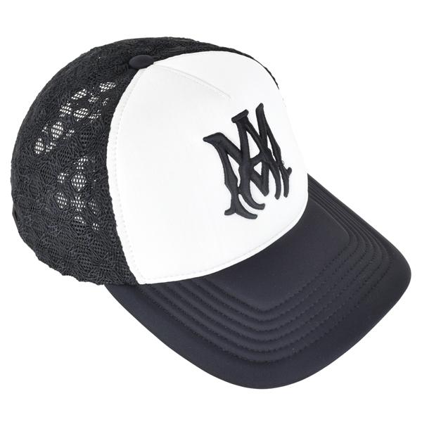AMIRI（アミリ） MA TWO TONE TRUCKER HAT/刺繍ロゴ バイカラー