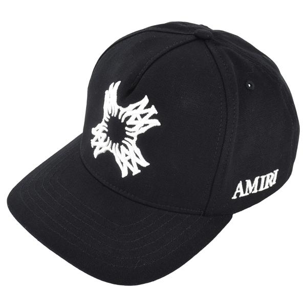 AMIRI（アミリ） MA QUAD CANVAS HAT/刺繍ロゴ フルキャンバス