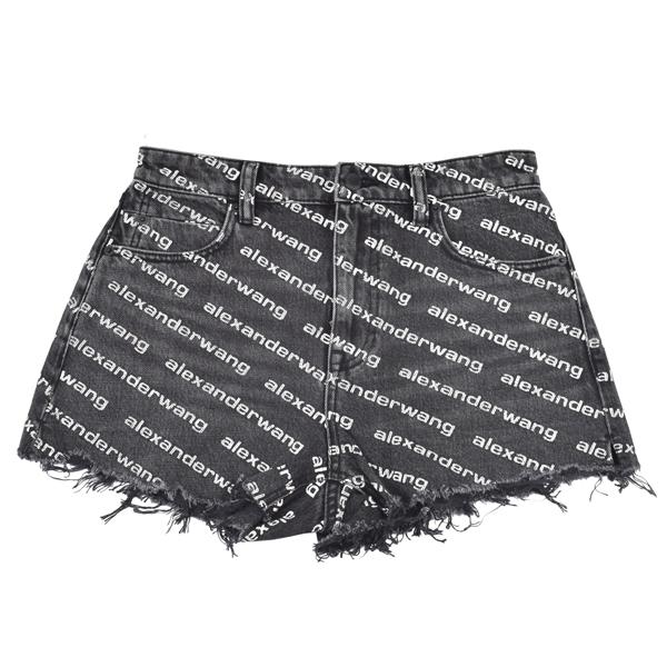 alexanderwang（アレキサンダー・ワン） BITE DENIM SHORTS/総柄