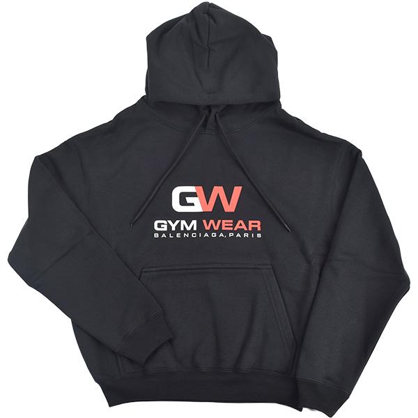 BALENCIAGA バレンシアガ GYM WEAR LOGO HOODIE スモールフィット 