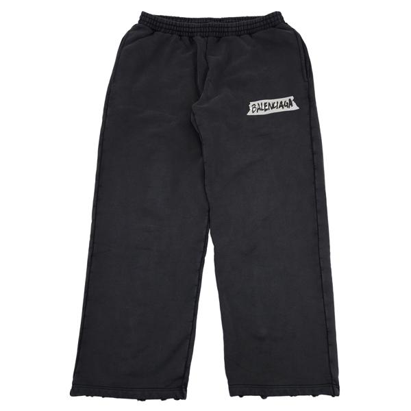 BALENCIAGA バレンシアガ Masking Tape Baggy パンツ/846917 TTVL8 1041の画像