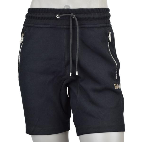 BALR. ボーラー QSERIES SWEAT SHORT/メタルロゴ スウェット ショートパンツ/ショーパン/ブラック/B1431