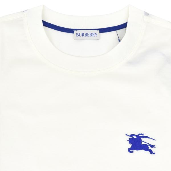 BURBERRY バーバリー EKD LOGO EMBROIDERED T-SHIRT/刺繍ロゴ Tシャツ 