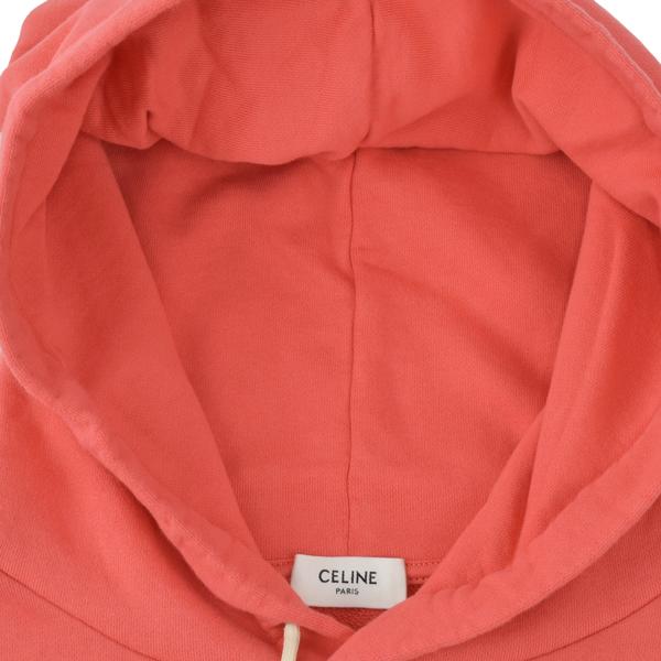 CELINE セリーヌ グラデーション ロゴ プリント パーカー
