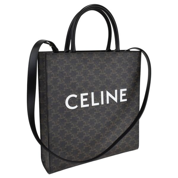 CELINE（セリーヌ） MEDIUM VERTICAL CABAS TOTE BAG/トリオンフ 総柄