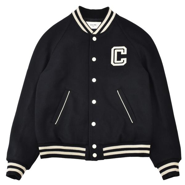 CELINE セリーヌ TEDDY COLLEGE BOMBER JACKET/ツートーンテディ CELINE セリーヌ TEDDY COLLEGE BOMBER JACKET/ツートーンテディ