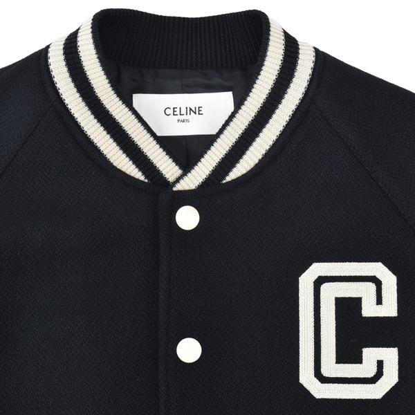 CELINE セリーヌ TEDDY COLLEGE BOMBER JACKET/ツートーンテディ CELINE セリーヌ TEDDY COLLEGE BOMBER JACKET/ツートーンテディ