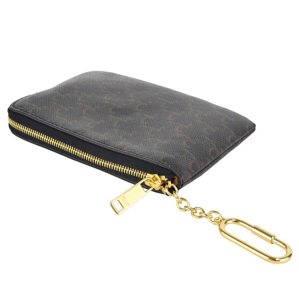 CELINE（セリーヌ） トリオンフ キーリング付き コインケース/カード